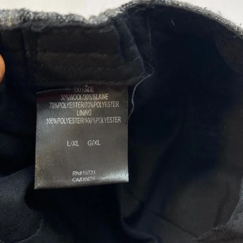 Vintage plaided‎ newsboy beret cap
